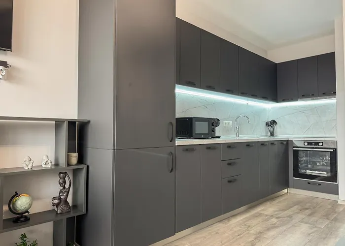 One-bedroom And Modern 아파트 *